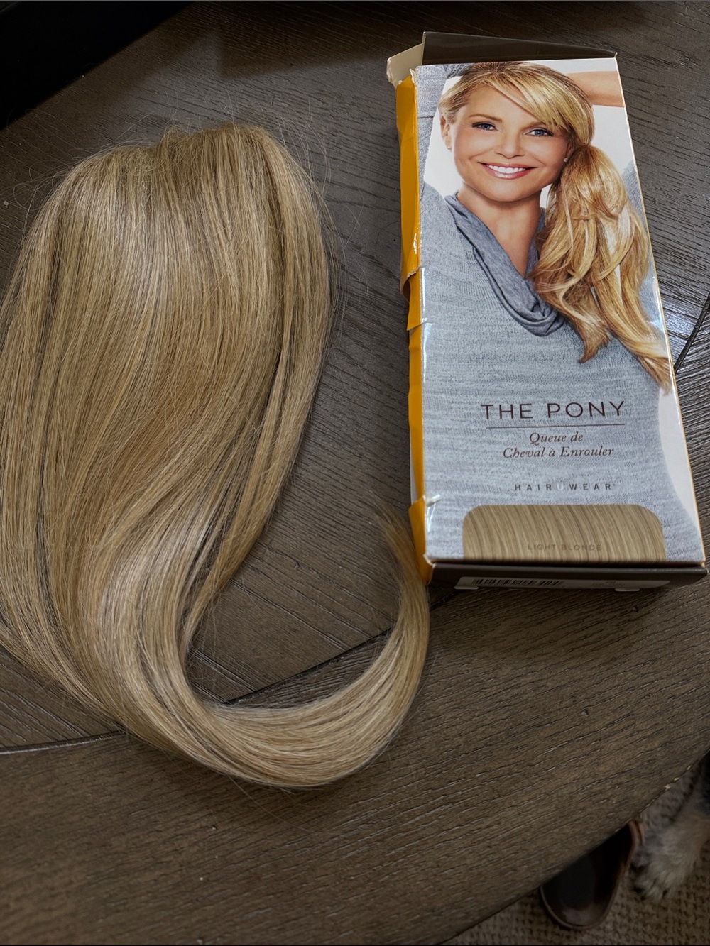 Clip-In Ponytail Extension - Blonde